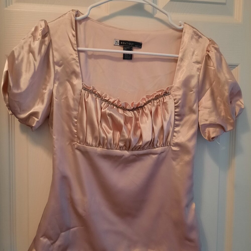Brand New JS Boutique With Beadwork Blouse